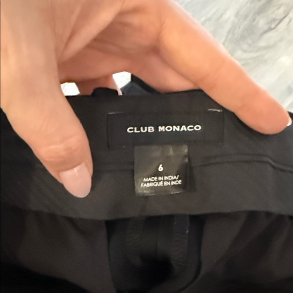 Club Monaco black  Trousers size 6 - Picture 2 of 8
